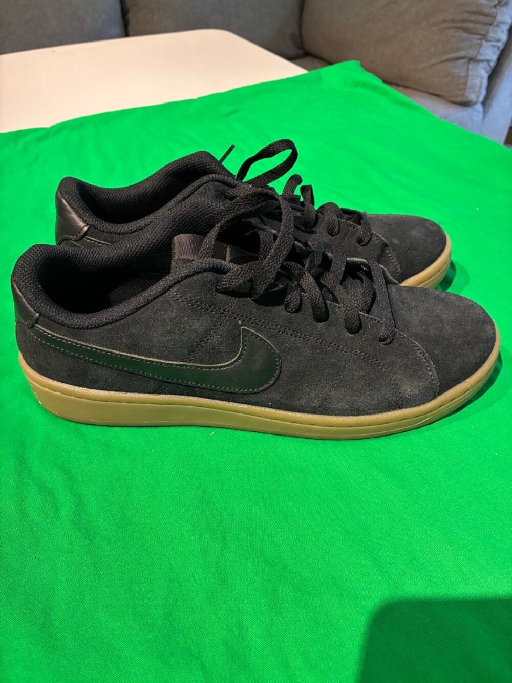 Nike Court Royale Suede Women's Shoes US 10 Black Gum CZ0218-001